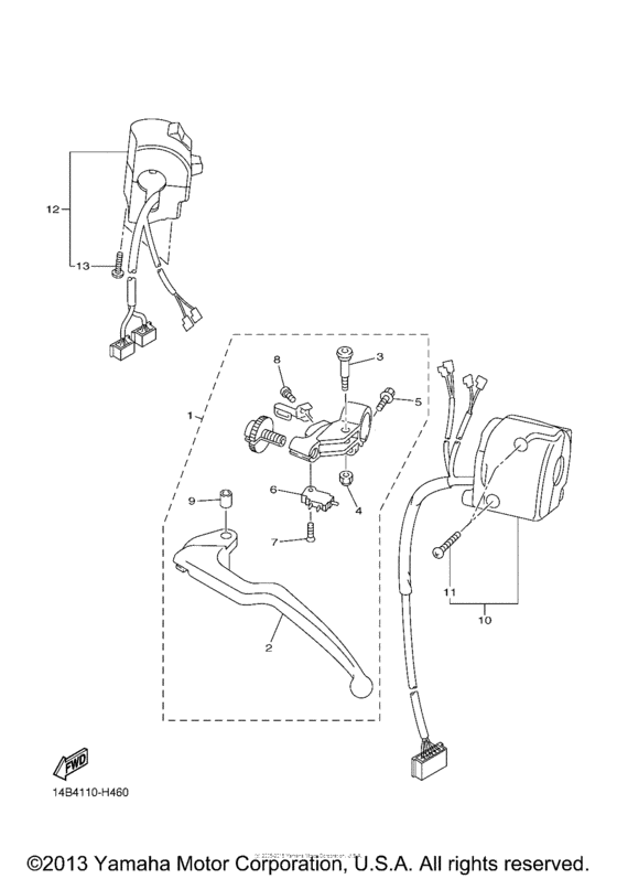 Handle switch & lever