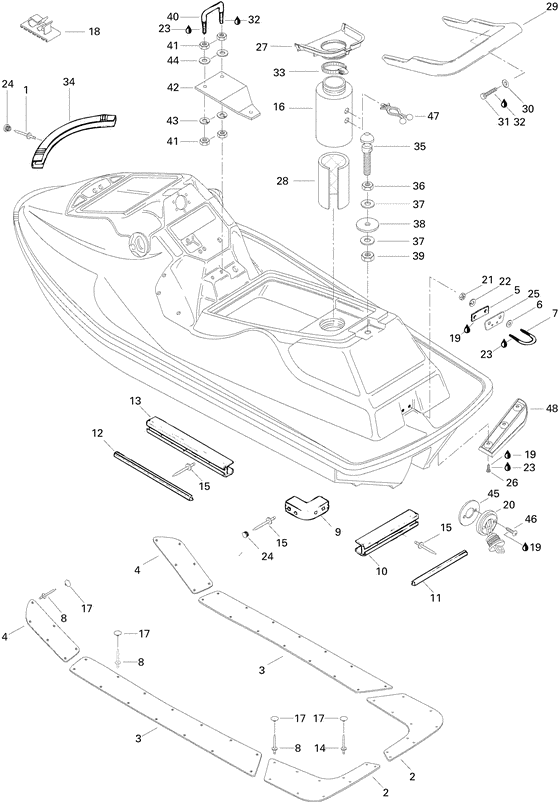 09- body, rear view