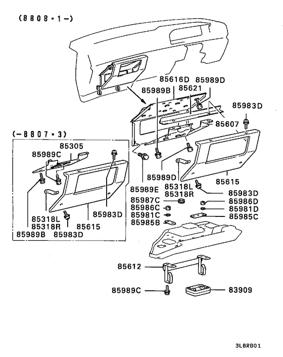 Miscellaneous accessory parts