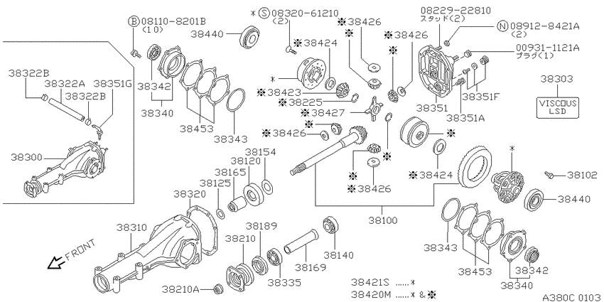 Rear final drive