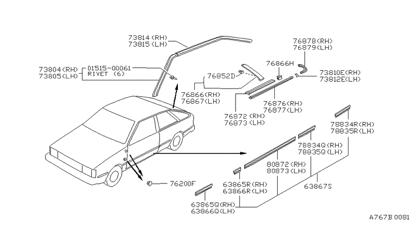 Body side fitting