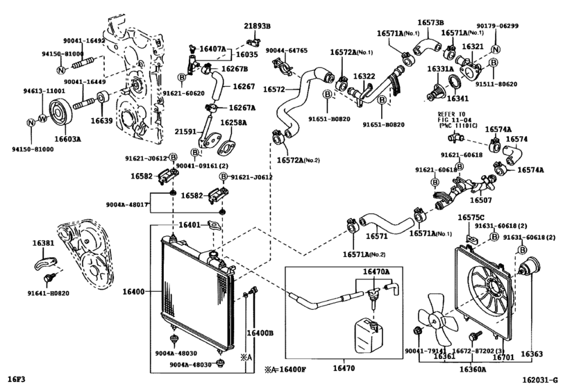 Radiator & Water Outlet