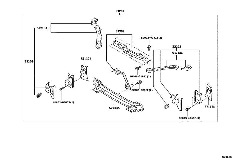 Front Fender Apron & Dash Panel