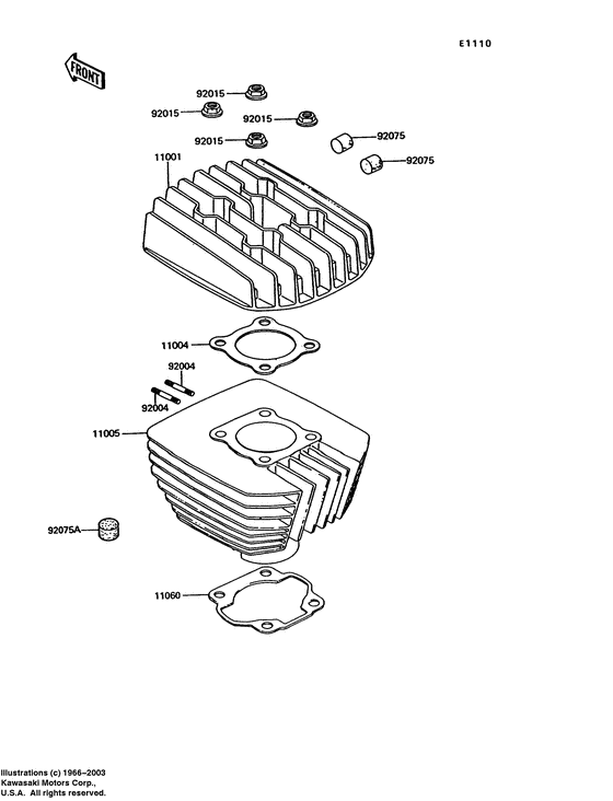 Cylinder head/cylinder