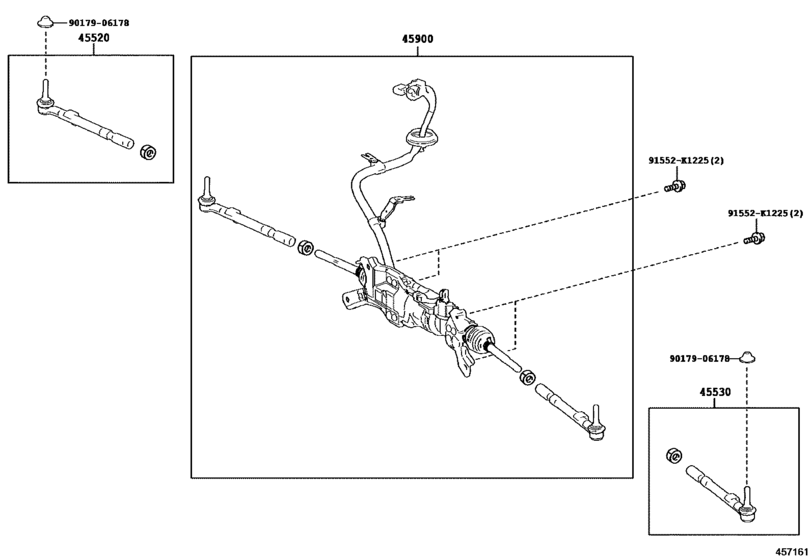 Rear Steering Gear (4Ws)