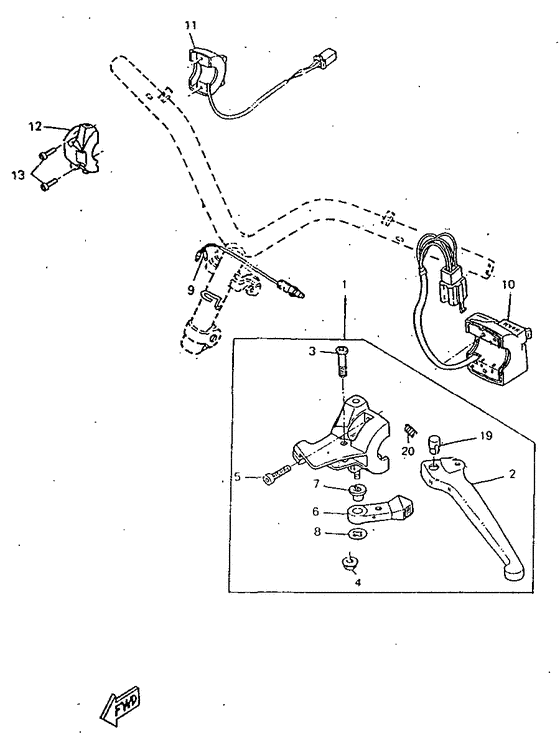 Handle switch & lever