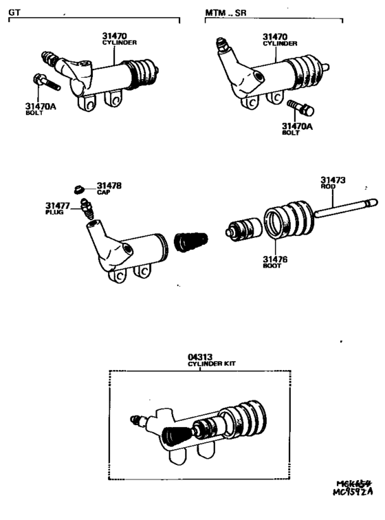 Clutch Release Cylinder