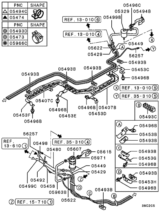 Fuel line & vapor gas control
