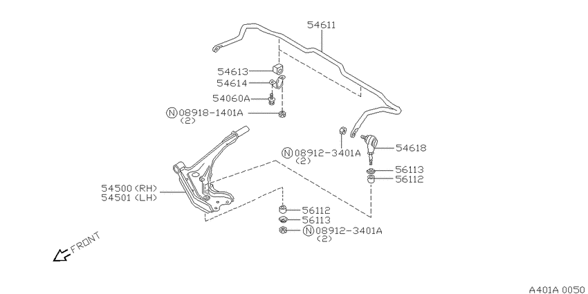Front suspension