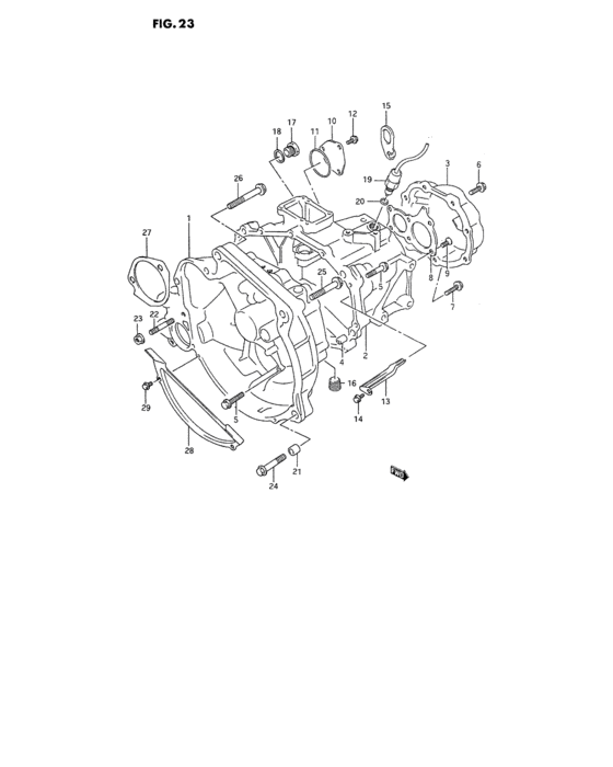 Transmission case