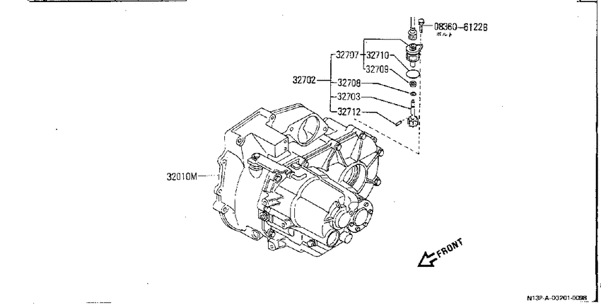 Transmission & transaxle assembly