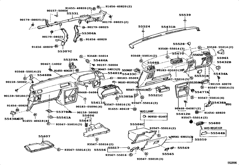 Instrument Panel & Glove Compartment
