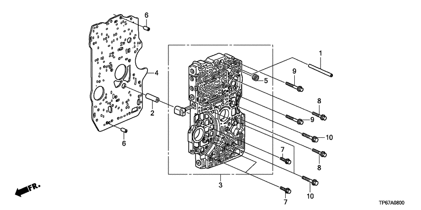 Main valve body