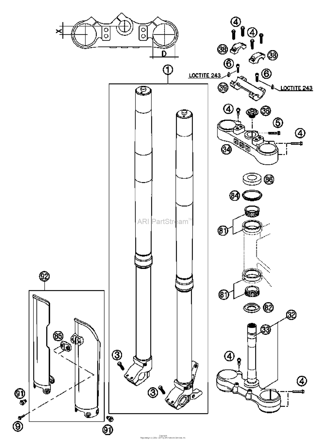 Front Fork Wp