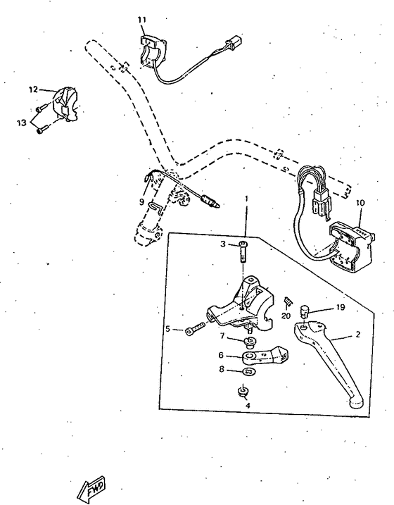 Handle switch & lever