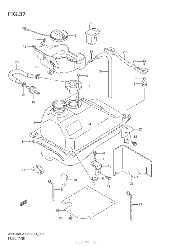 Fuel Tank (An400A L2 E33)