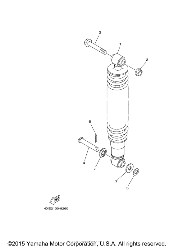 Rear suspension