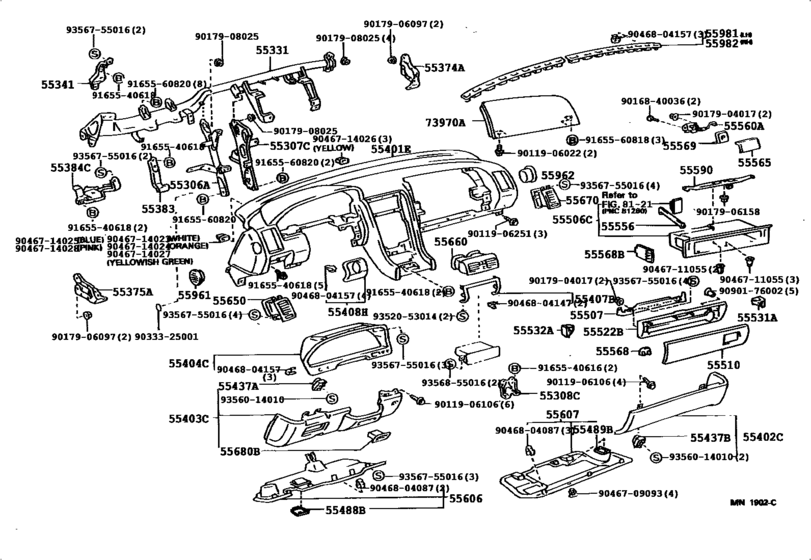 Instrument Panel & Glove Compartment