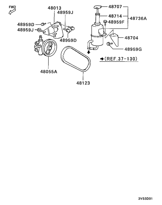 Power steering oil pump