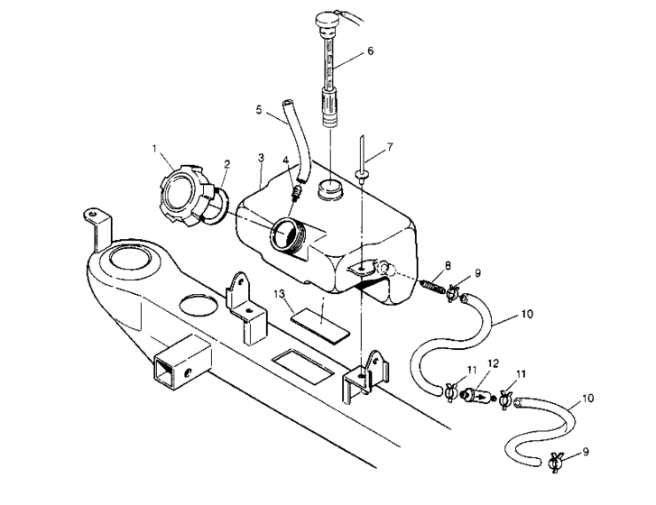 Oil tank assembly
