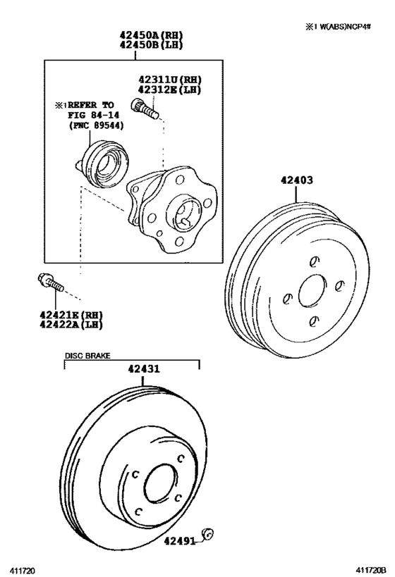 Rear Axle Shaft & Hub