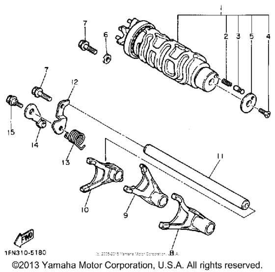 Shift Cam & Fork