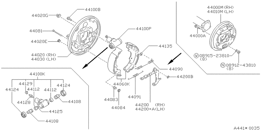 Rear brake