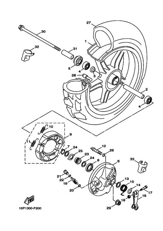 Front wheel