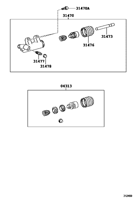 Clutch Release Cylinder