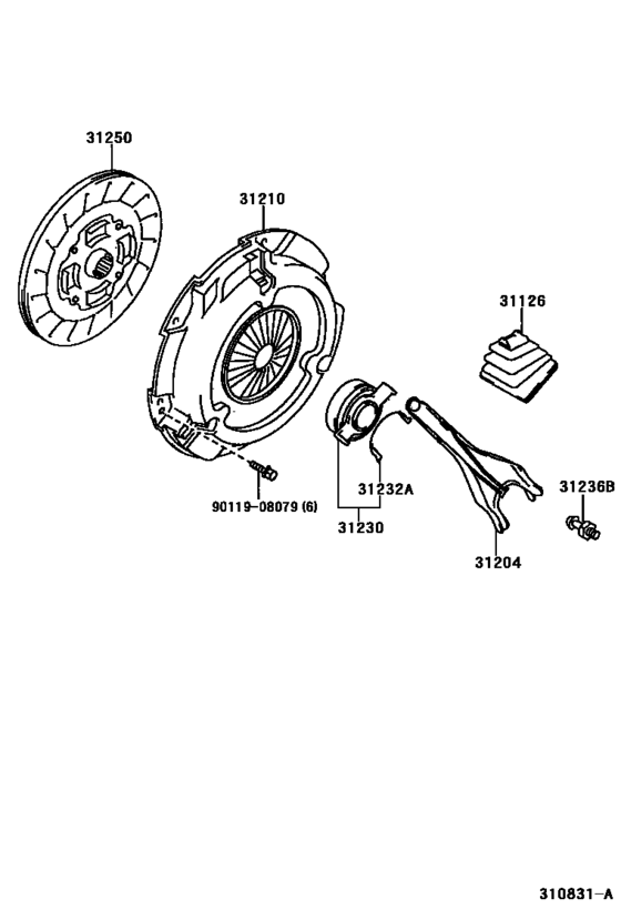 Clutch & Release Fork
