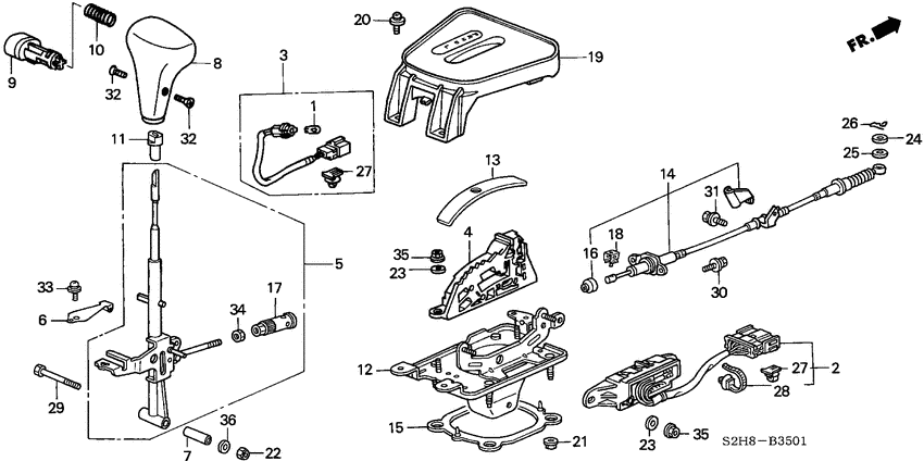 Select lever