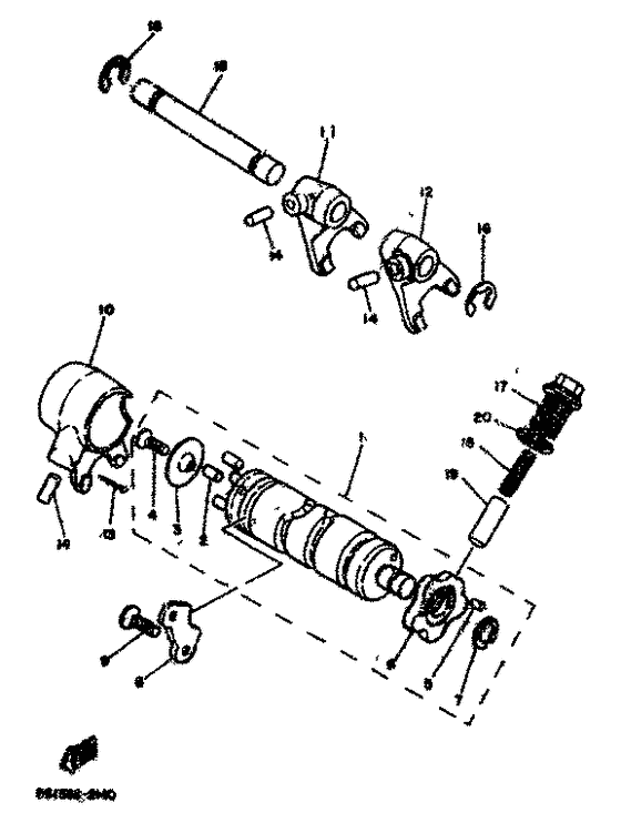 Shift Cam & Fork