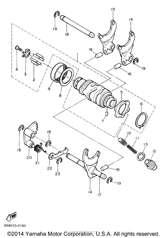 Shift Cam & Fork