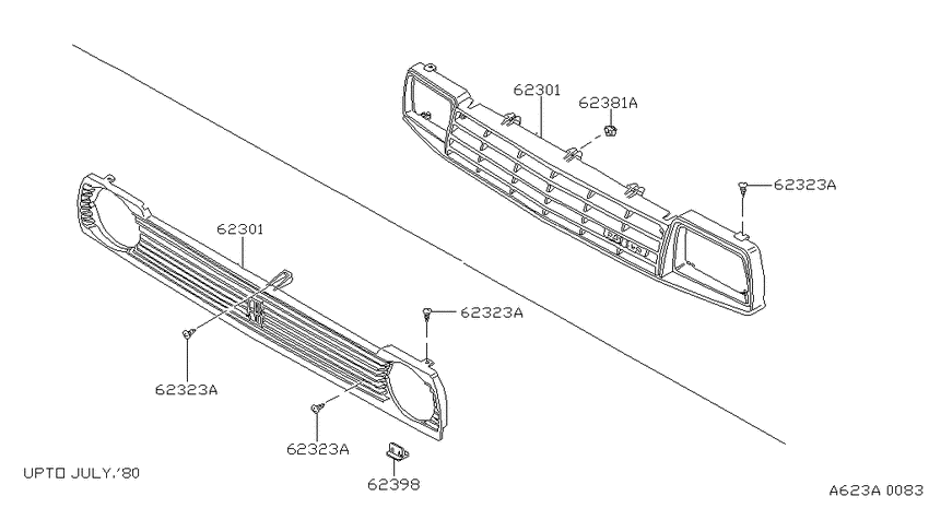 Front grille