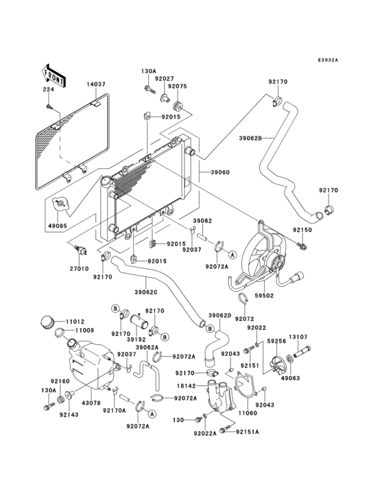 Radiator(vf400ae520628-)
