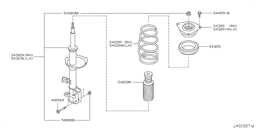 Front suspension