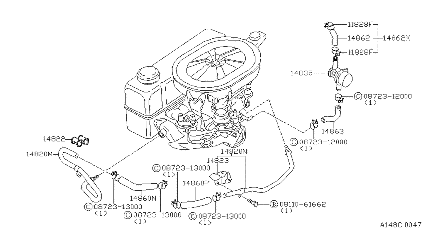 Secondary air system
