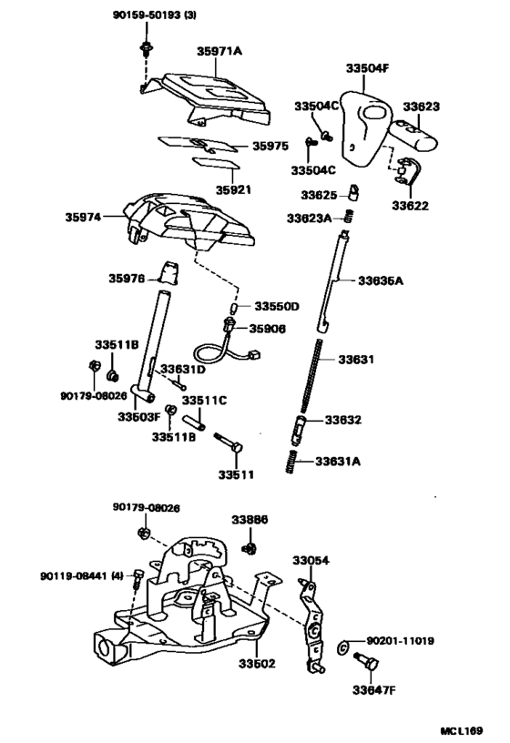 Shift Lever & Retainer
