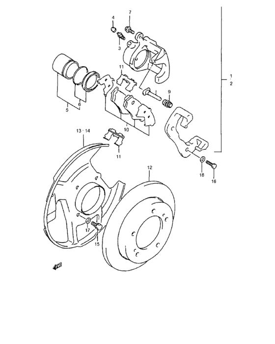 Front brake