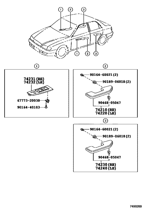 Armrest & Visor