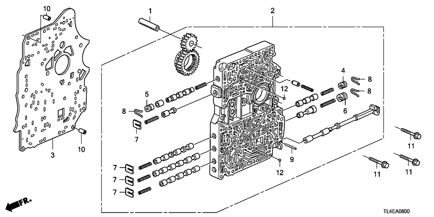 Main valve body