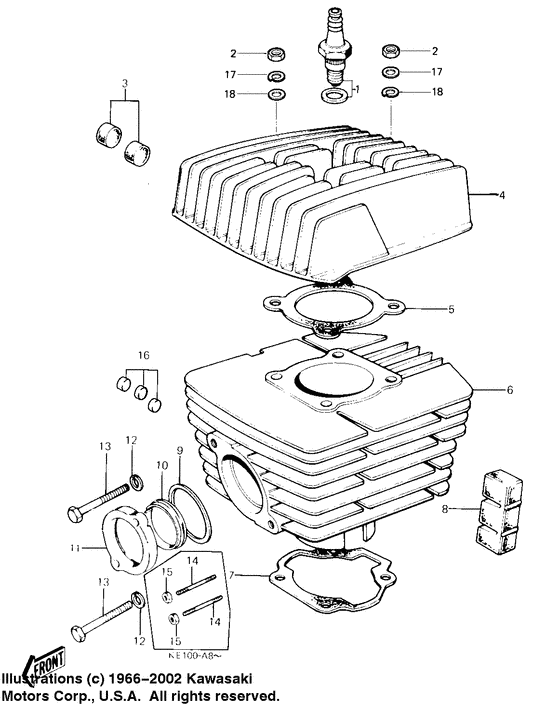 Cylinder head/cylinder