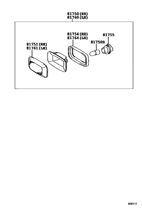Rear Side Marker Lamp