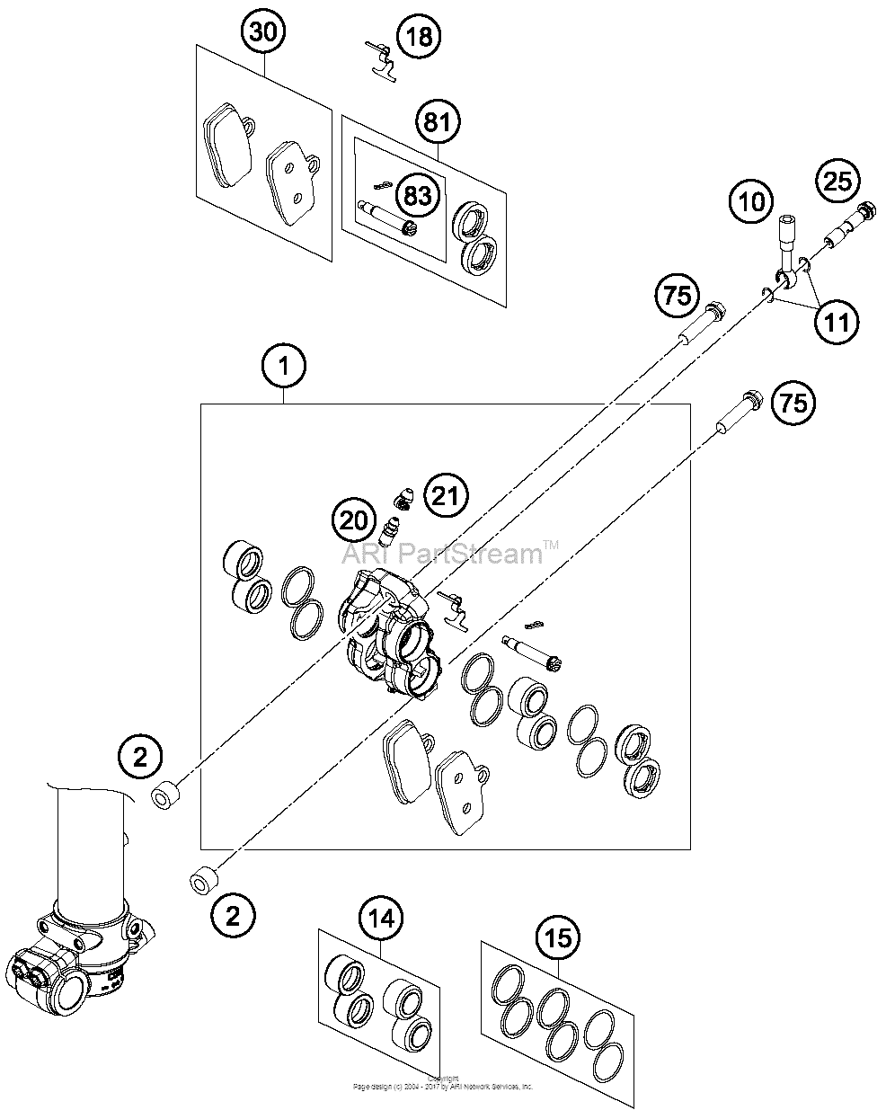 Brake Caliper Front