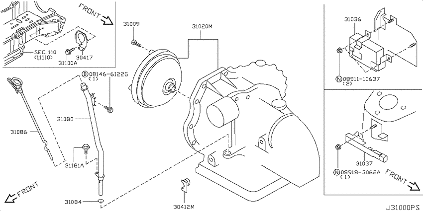 Auto transmission,transaxle & fitting