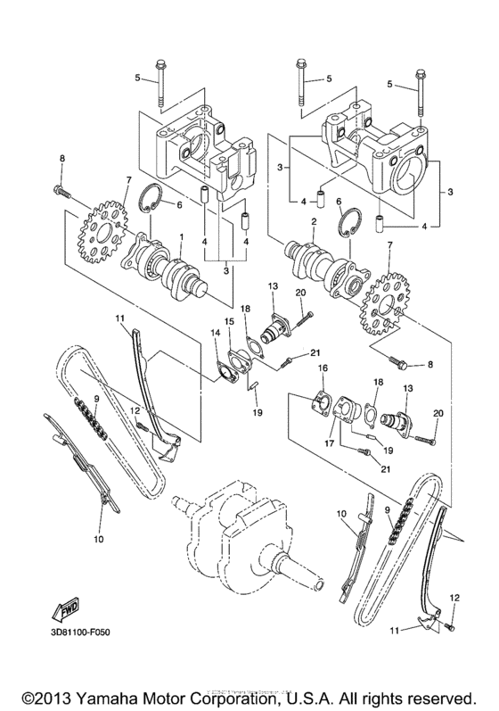 Camshaft & chain