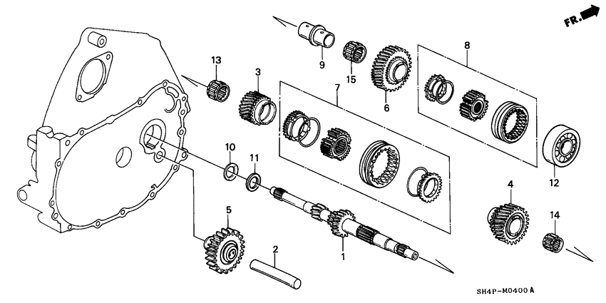 Mainshaft/gear