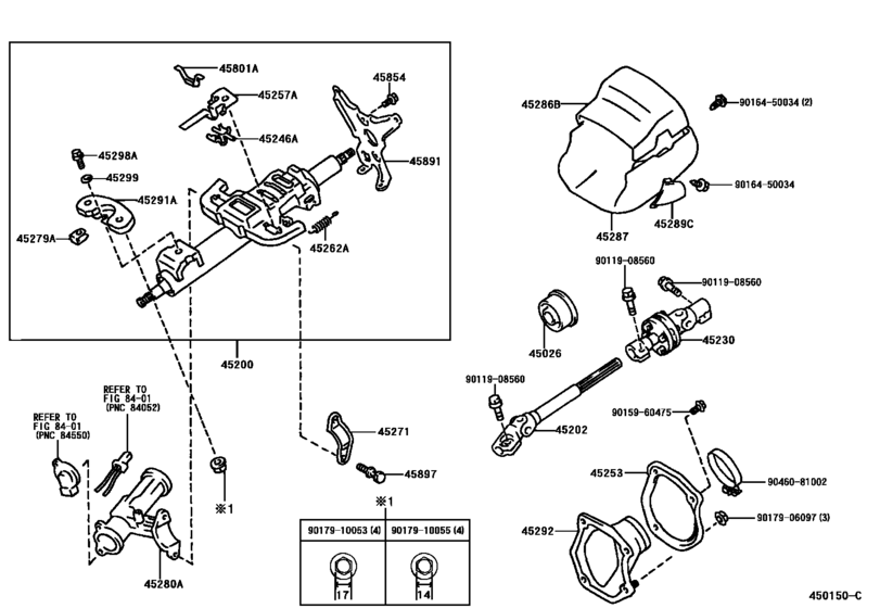 Steering Column & Shaft