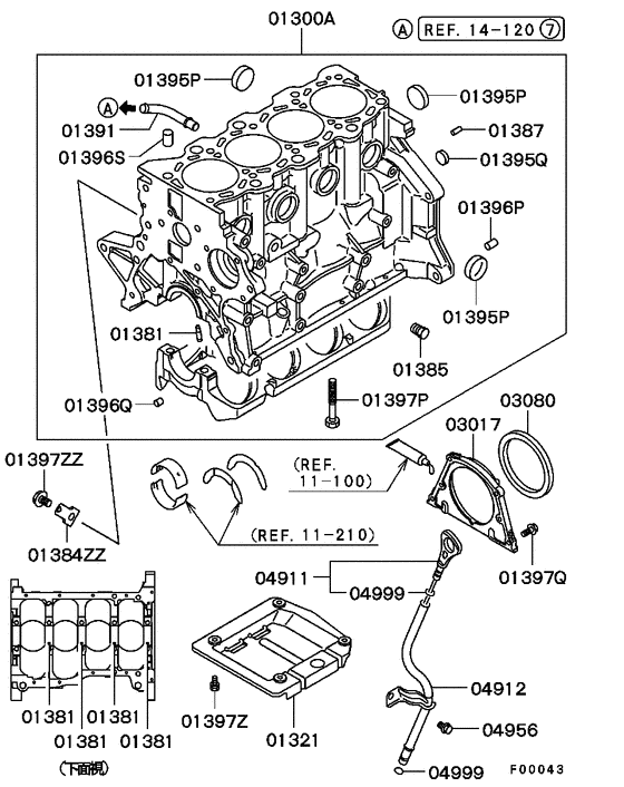 Cylinder block