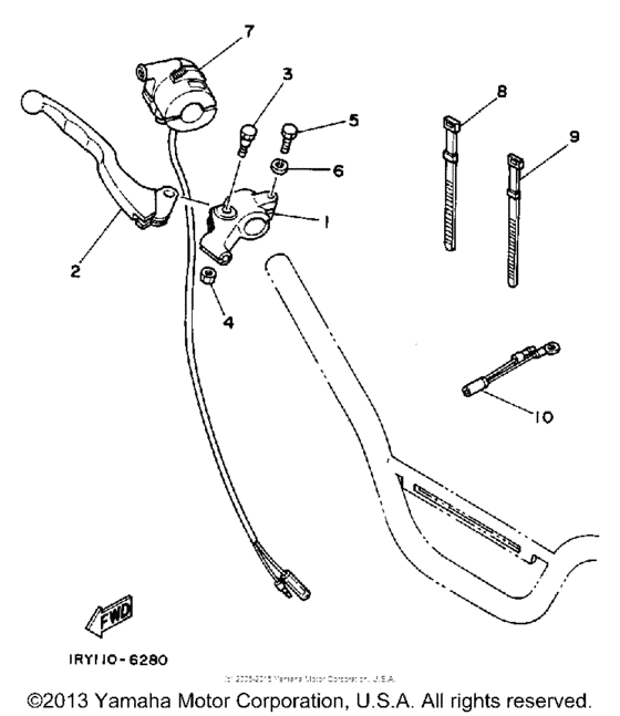 Handle switch-lever